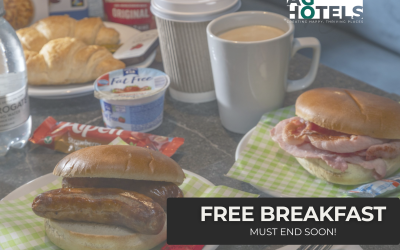 Final Days: Free Breakfast at AG Hotels When You Book Direct